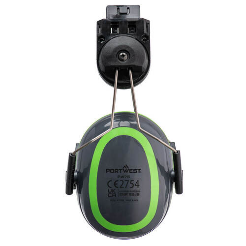 HV Extreme Ear Defenders Low Clip-On, kolor szary/zielony 2