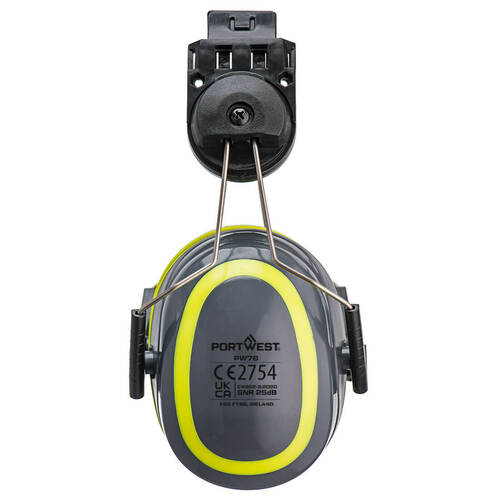 HV Extreme Ear Defenders Medium Clip-On, kolor zielony/żółty 2
