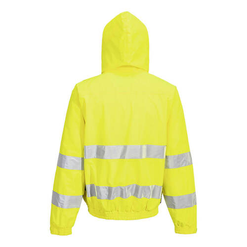 Kurtka ostrzegawcza Lite Bomber, kolor żółty, rozmiar L 2