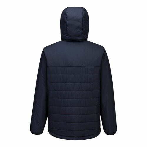 Professional Hooded Insulated Baffle Jacket, kolor granatowy, rozmiar S 2