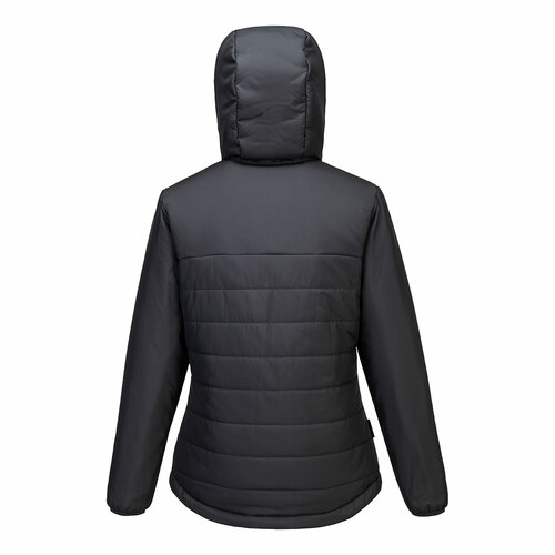Professional Women's Hooded Insulated Baffle Jacket, kolor szary, rozmiar M 2