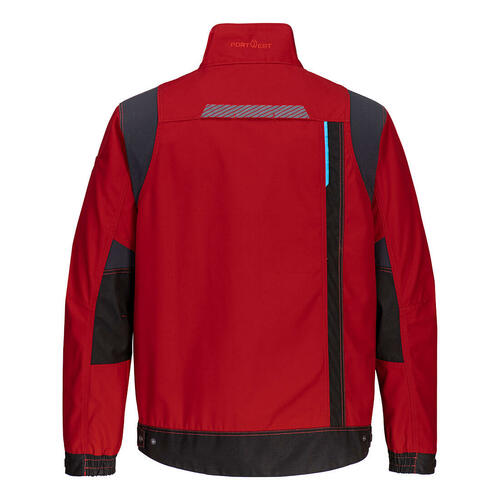 Bluza robocza WX3, kolor głęboka czerwień, rozmiar M 2