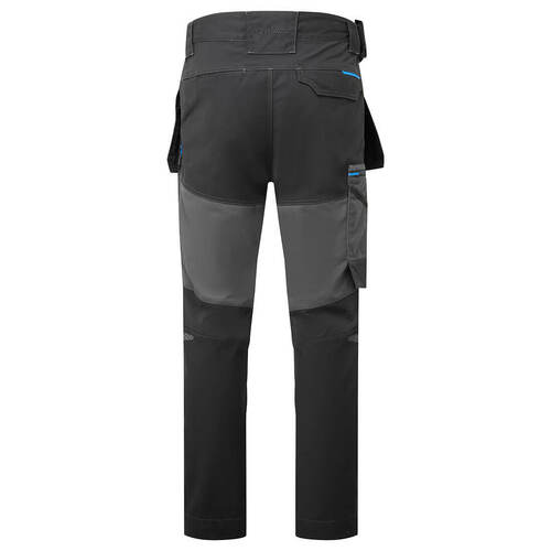 Spodnie robocze z kaburami WX3 Slim Fit, kolor szary, rozmiar 32 2