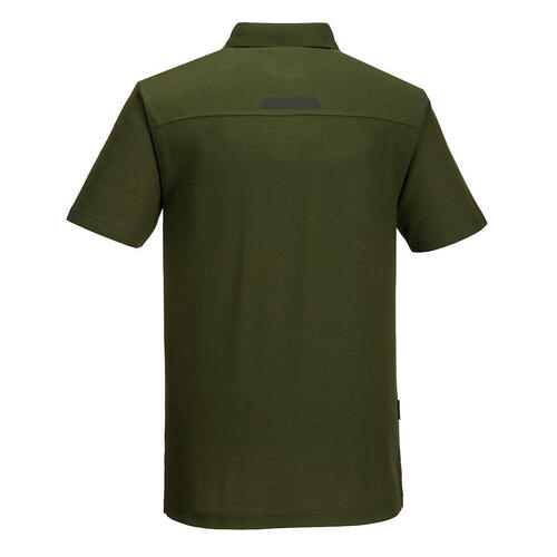 Koszulka polo WX3, kolor oliwkowy, rozmiar XXXL 2