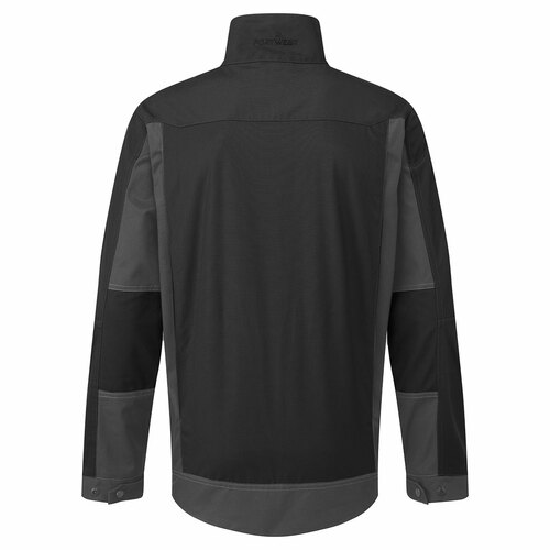 Bluza robocza WX3 do prania przemysłowego, kolor czarny, rozmiar XXXL 2
