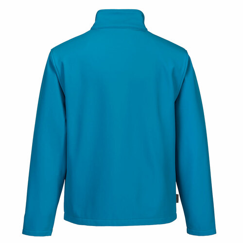 Softshell dwuwarstwowy Print & Promo, kolor niebieski aqua, rozmiar XXL 2