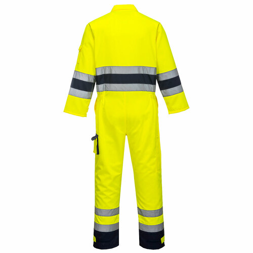 Kombinezon ostrzegawczy Nantes, kolor żółty/granatowy, rozmiar XXXL 2