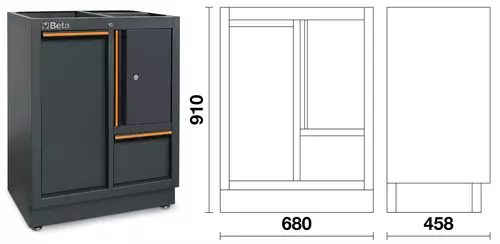 Moduł stały do ładowania narzędzi system C45PRO Beta C45PRO2.0/MRE 2