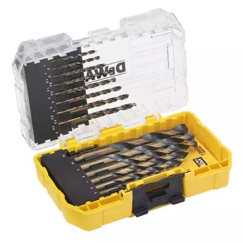Zestaw 23 szt. wierteł do metalu HSS-G BLACK&GOLD® DeWalt DT70729 2