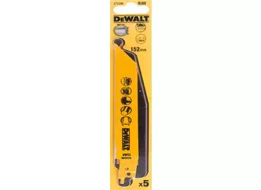 Komplet 5 brzeszczotów BIM do metalu 152mm DeWalt DT2346 2