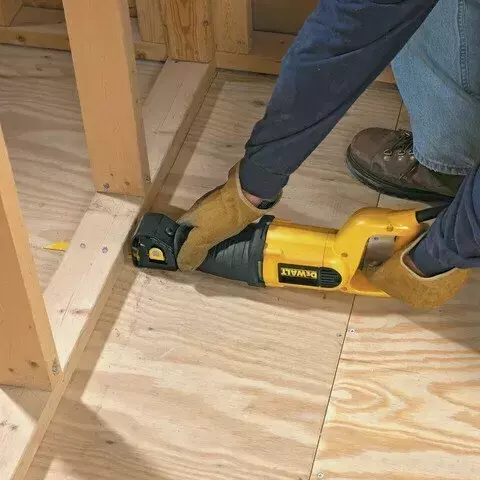 Zestaw 5 szt. brzeszczotów bagnetowych do drewna z gwoździami PVC 10z długość 152x2,5mm DeWALT DT2345 4