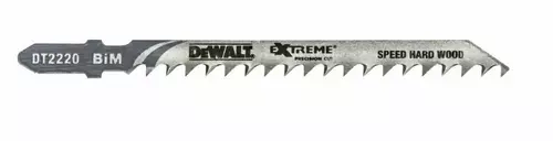 Brzeszczoty do wyrzynarek 100mm do szybkiego cięcia twardego drewna 3 szt. DeWalt DT2220 2
