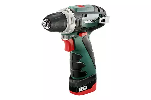 Wiertarko-wkrętarka akumulatorowa PowerMaxx BS Basic 12V 2x2Ah LiPOWER, ładowarka LC 12 METABO 2