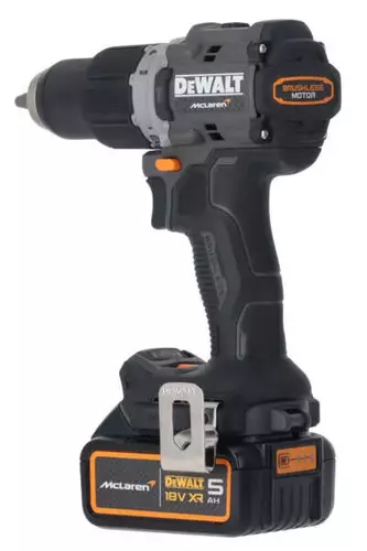 Wiertarko-wkrętarka akumulatorowa 2x5,0Ah 18V XR McLaren F1 edycja limitowana DeWalt DCD85MP2T 2