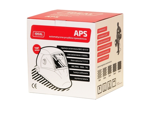 Przyłbica APS Pro 868L BLACK 5