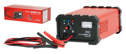 Prostownik do ładowania akumulatorów INVER SPRINT 30A 12V AUTOMATIC 2