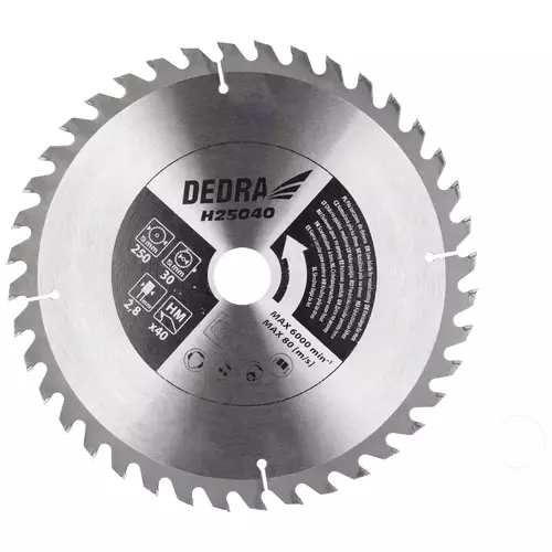 Pilarka stołowa do drewna, krajzega, cyrkularka 2000W, tarcza ø254mm DEDRA DED7754  10