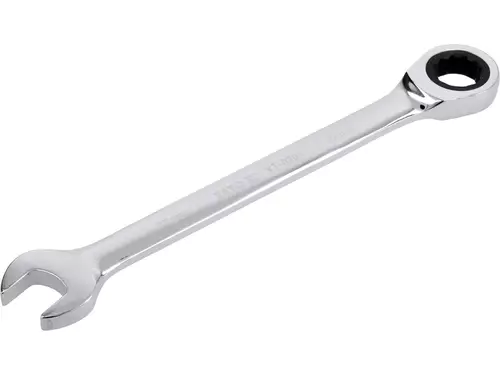 Klucz płasko-oczkowy 22mm z grzechotką YATO 2