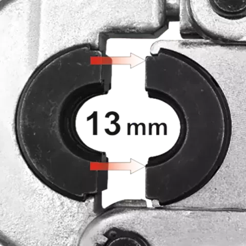 Praska hydrauliczna ręczna do zaciskania złączek PEX-AL-PEX plus 8 matryc YT-21735 6