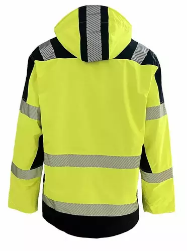 Zestaw kurtka przeciwdeszczowa i bluza polarowa kolor żółty XXL Vizwel VWJK433-FC62YN/2XL 4