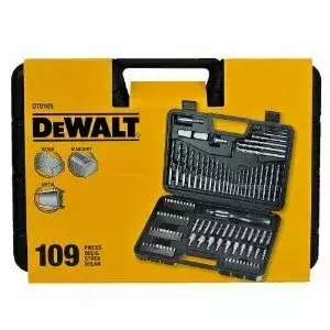 Zestaw 109 szt. wierteł, końcówek i nasadek w walizce DeWalt DT0109-QZ 2