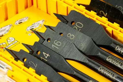 Zestaw 9 szt. wierteł łopatkowych do drewna ø12-32mm EXTREME DeWalt DT70751 4