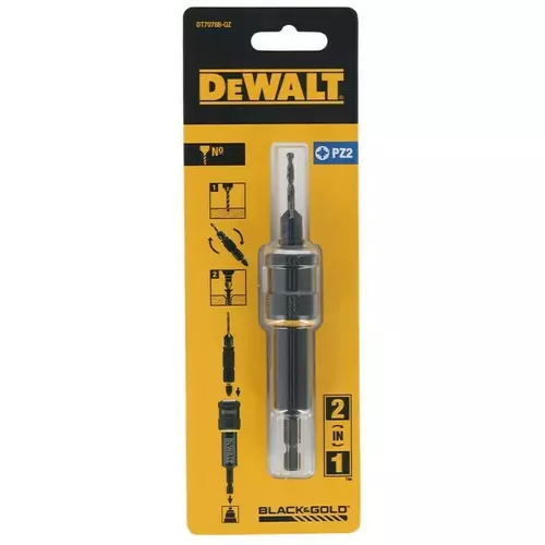 Zestaw obróć i pracuj 8mm PZ2 25mm 1/4" HEX DeWalt DT70787 4