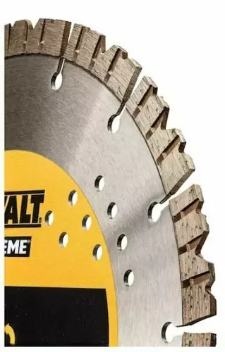 Tarcza diamentowa segmentowa do szybkiego ciecia betonu, do szlifierek kątowych ø230x2,0mm, DeWalt DT40260 2