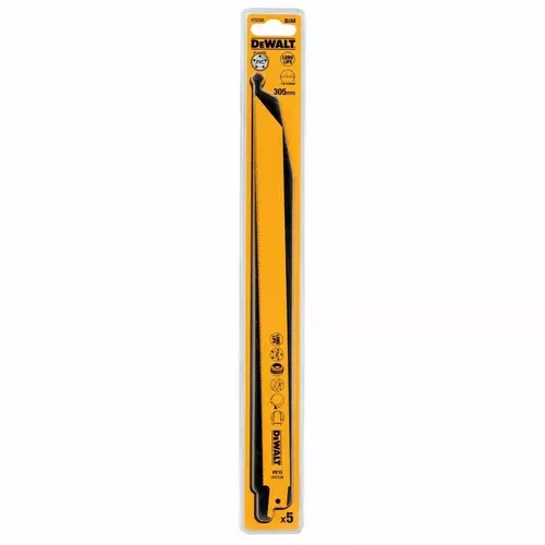 Zestaw 5 szt. brzeszczotów bagnetowych do metalu 305mm 14z/cal DeWalt DT2355 4