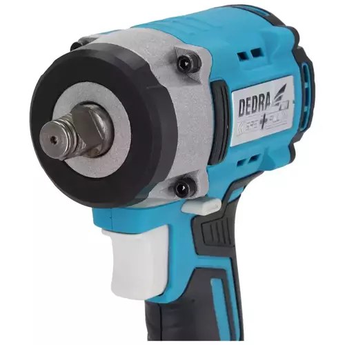 Kompaktowy klucz udarowy akumulatorowy bezszczotkowy 350Nm 1/2" 18V DEDRA DED7153  5