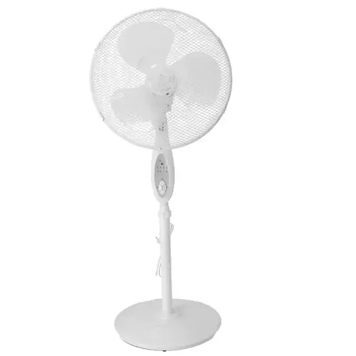 Wentylator stojący 16" z pilotem biały 40W Dedra 2