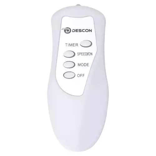 Wentylator stojący 16" z pilotem biały 40W Dedra 4