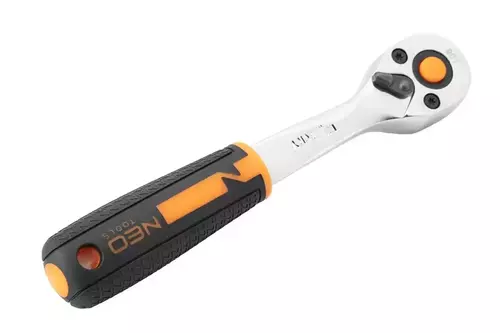 Zestaw 63 szt. kluczy nasadowych 1/4" CrV 10-008 NEO TOOLS 3