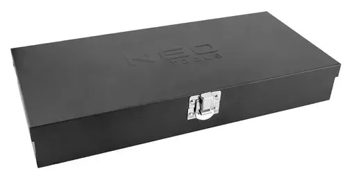 Zestaw 63 szt. kluczy nasadowych 1/4" CrV 10-008 NEO TOOLS 2