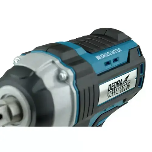 Klucz udarowy 18V, 280 Nm, uchwyt 1/2", bezszczotkowy bez aku DEDRA SAS+ALL DED7146 4