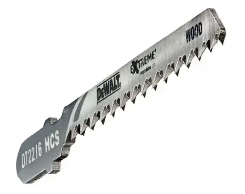 Zestaw 5 szt. brzeszczotów do wyrzynarek 82mm do szybkiego, krzywoliniowego cięcia drewna DeWalt DT2216 3