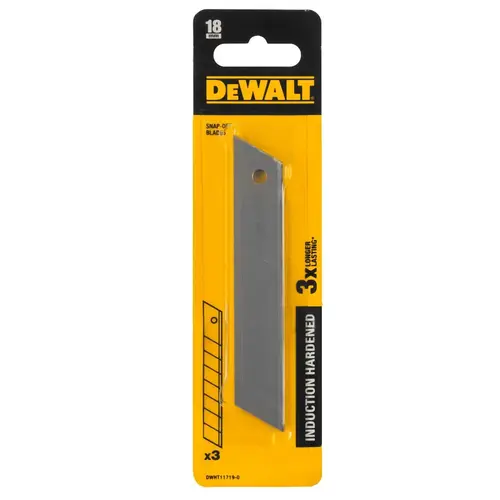 Ostrze wymienne łamane 18mm hartowane 3szt DeWalt DWHT11719 2