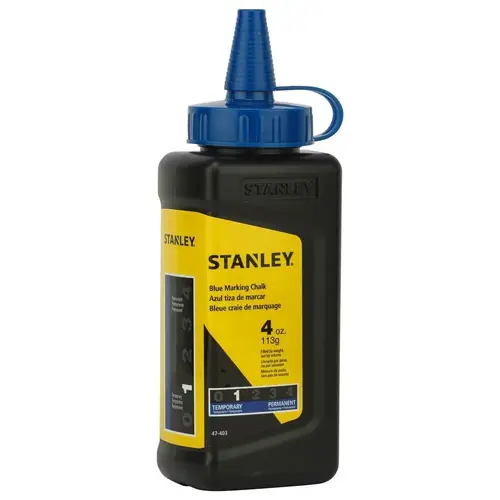 Zestaw sznur traserski OPP 30m + poziomica sznurkowa + kreda 115g Stanley 4