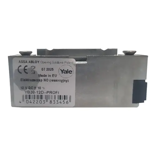Elektrozaczep rewersyjny YB38-12D–PROFI 12V DC YALE  3