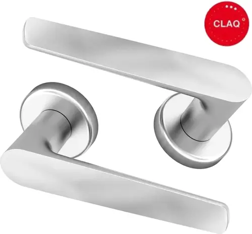 Klamka Gaia szyld okrągły 50mm Claq 35-45, chrom błyszczący [10791-0103-003-000-14] 2