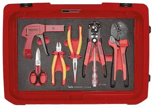 Walizka serwisowa - 52 elementy Teng Tools SCE5 VDE 1000V 2