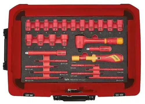 Walizka serwisowa - 52 elementy Teng Tools SCE5 VDE 1000V 4