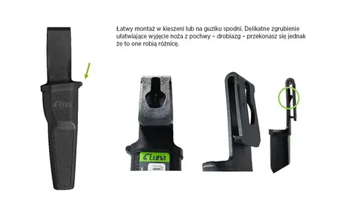 Nóż Luna Heavy-duty CS - display 15 sztuk 5