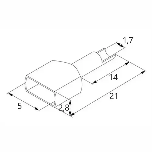 Końcówka tulejkowa izolowana podwójna, 2x0.75/14, 0.75 mm², biała, 200 szt.BM 005531 2