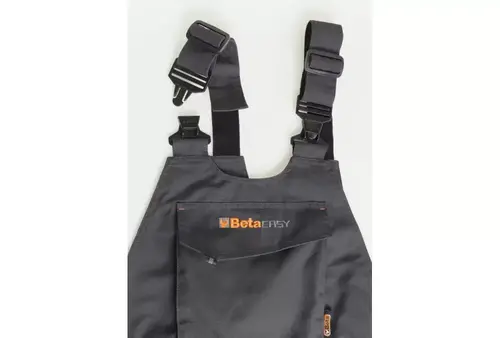 Spodnie robocze na szelkach Easy Light Beta 7863G szare 3XL 4