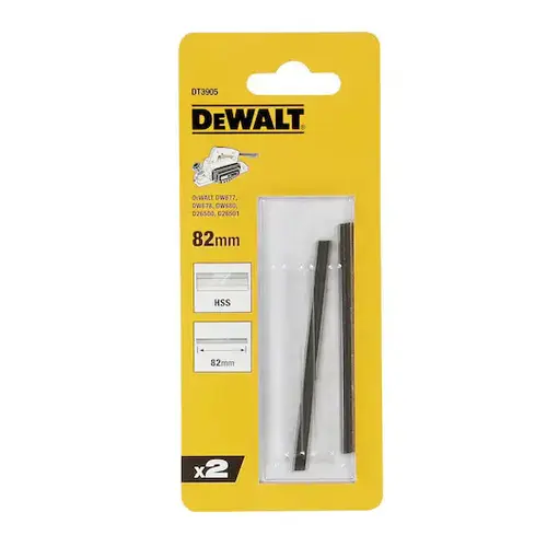 Noże do strugów 2 szt. HSS 82mm do DW677, DW678K, DW678EK i DW680K DeWalt DT3905 2