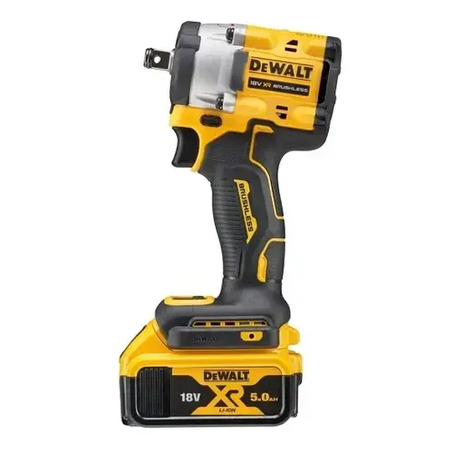 Klucz udarowy 1/2" 406Nm 18V Li-Ion 2x5,0Ah, XR, DeWalt DCF921P2LRT LANYARD READY 2