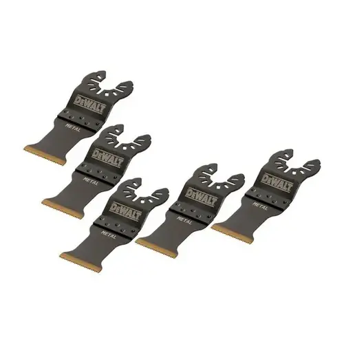 Zestaw 5 szt brzeszczotów tytanowych do cięcia metalu DeWalt DT20727-QZ 2