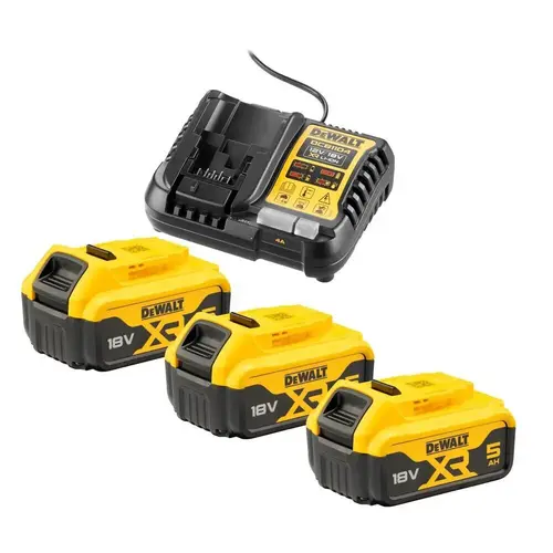 Zestaw 6 elektronarzędzi 18V 3x5,0Ah 2xTStak DeWalt DCK690P3T 8