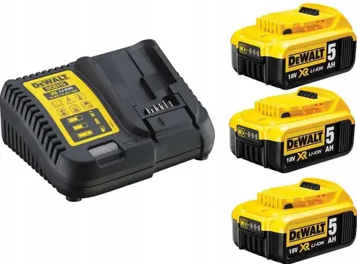 Zestaw 6 elektronarzędzi 18V 3x5,0Ah 2xTough System DeWalt DCK623P3 7